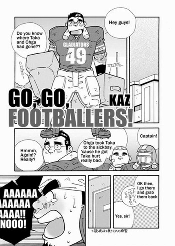 GO, GO, FOOTBALLERS! cover