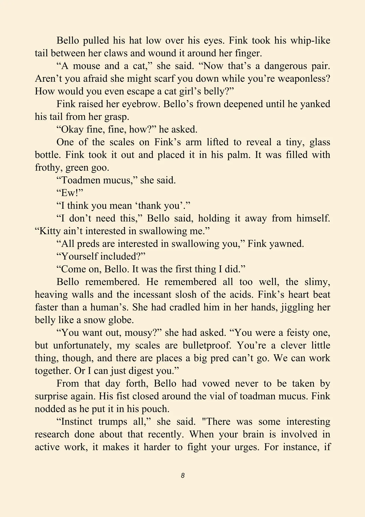 Fink's guide to prey page 8 full
