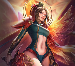 Arena Of Valor: Butterfly futa handjob