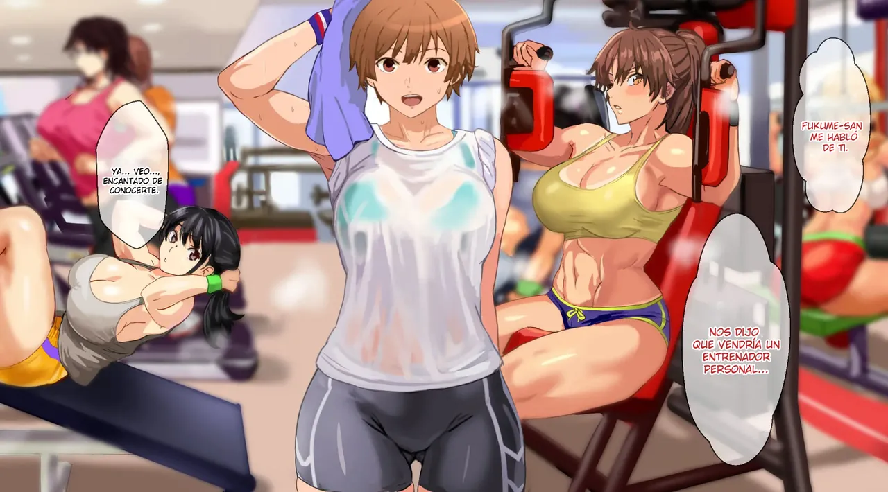 Yari Gym Seikatsu Genki na Sports Chitsu ni Hamemakuru Gym page 3 full