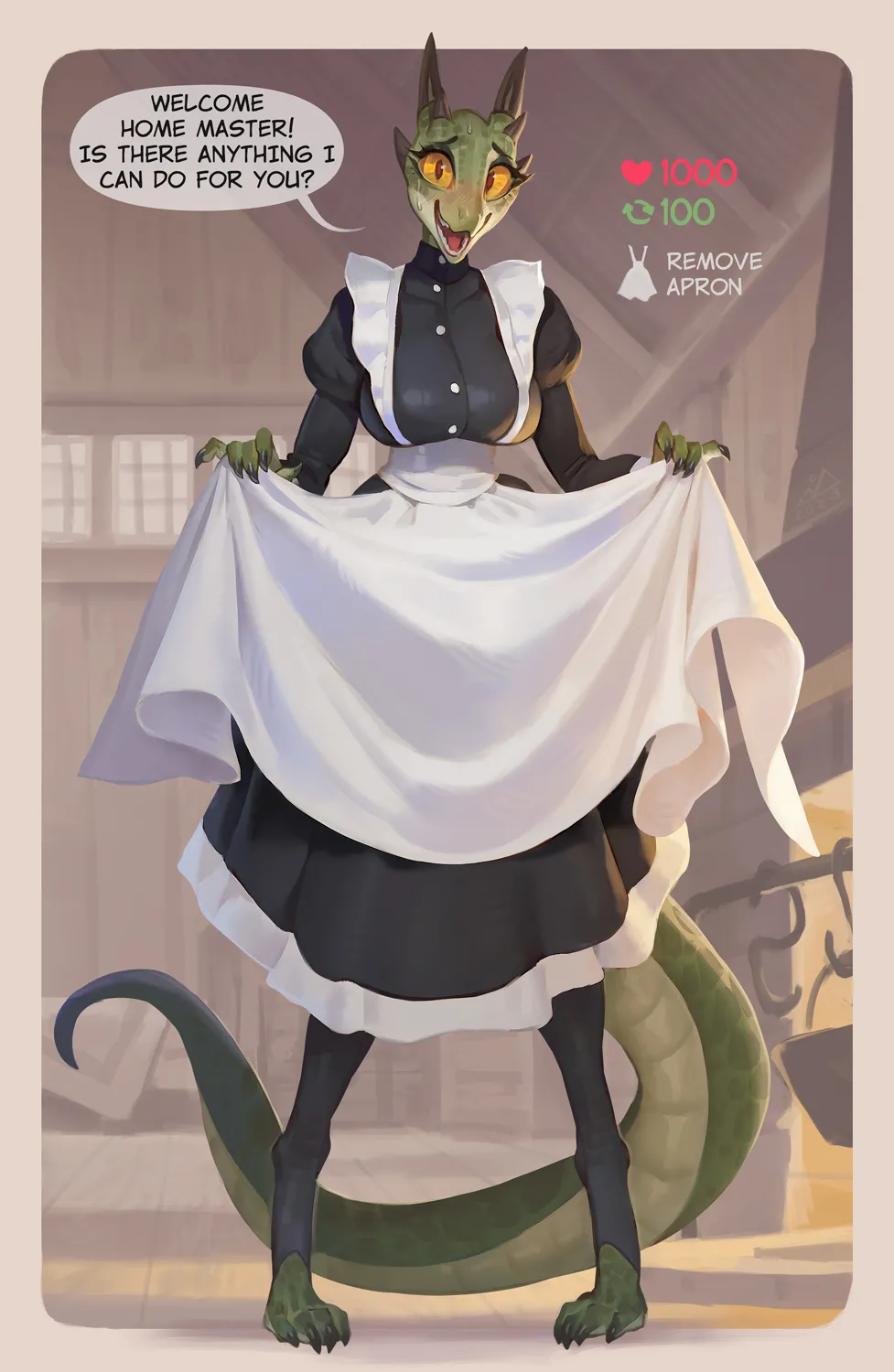 Lusty Argonian Maid page 8 full