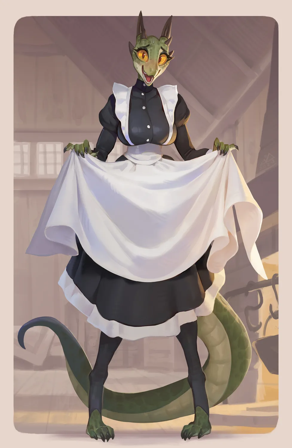 Lusty Argonian Maid page 9 full