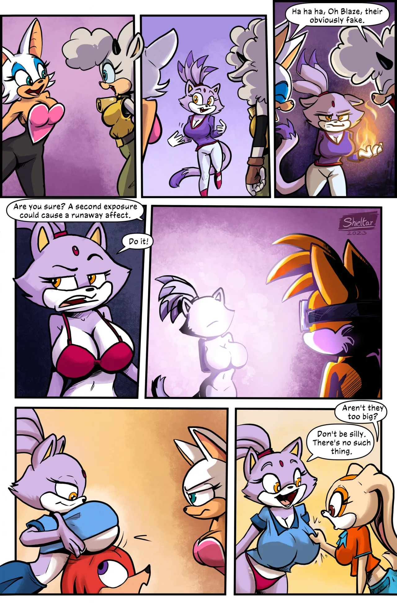 Blazing Boobies page 2 full