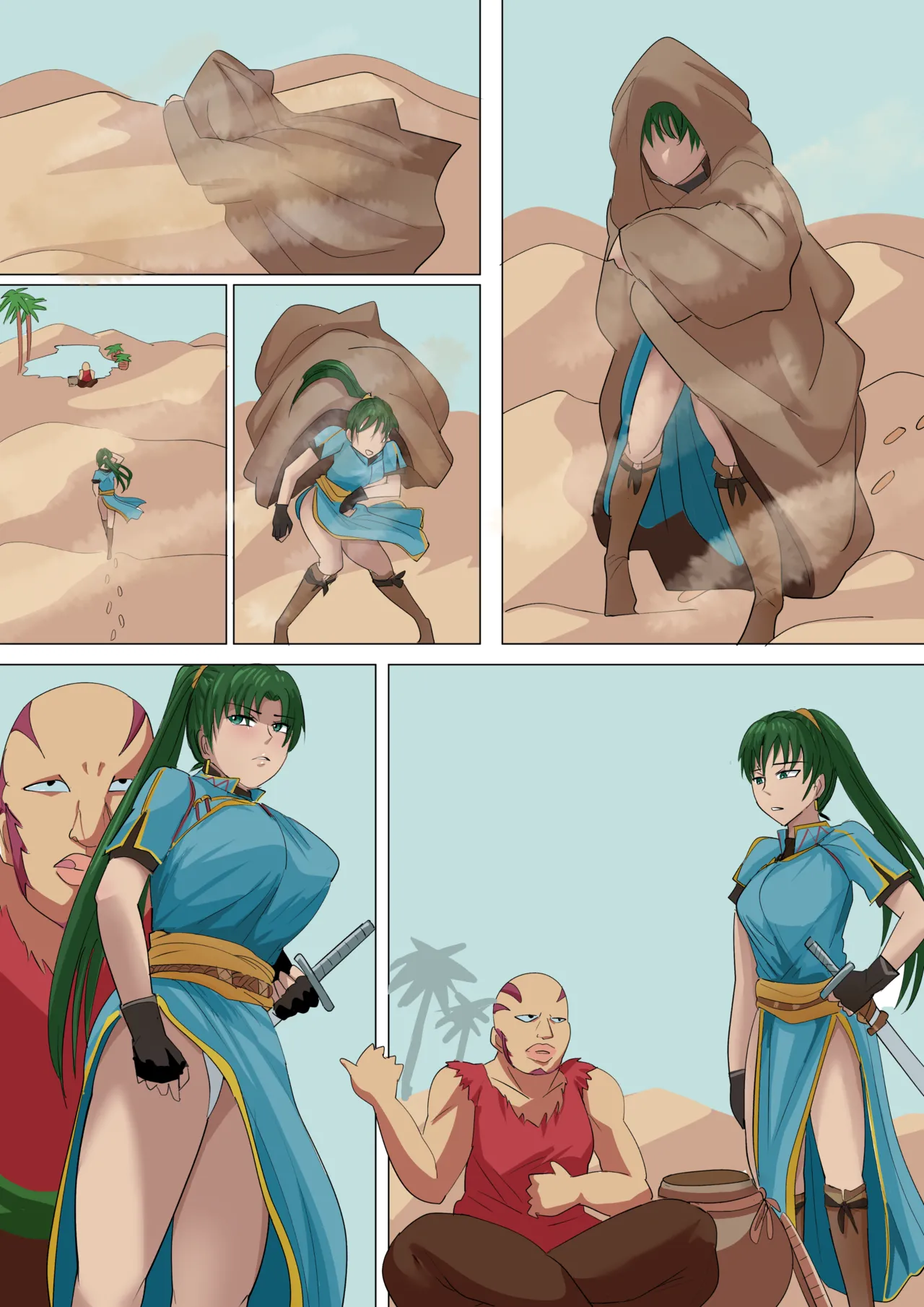 らすとぎどら / Lastgidora / Fireshocker Lyn x Jasmine page 1 full