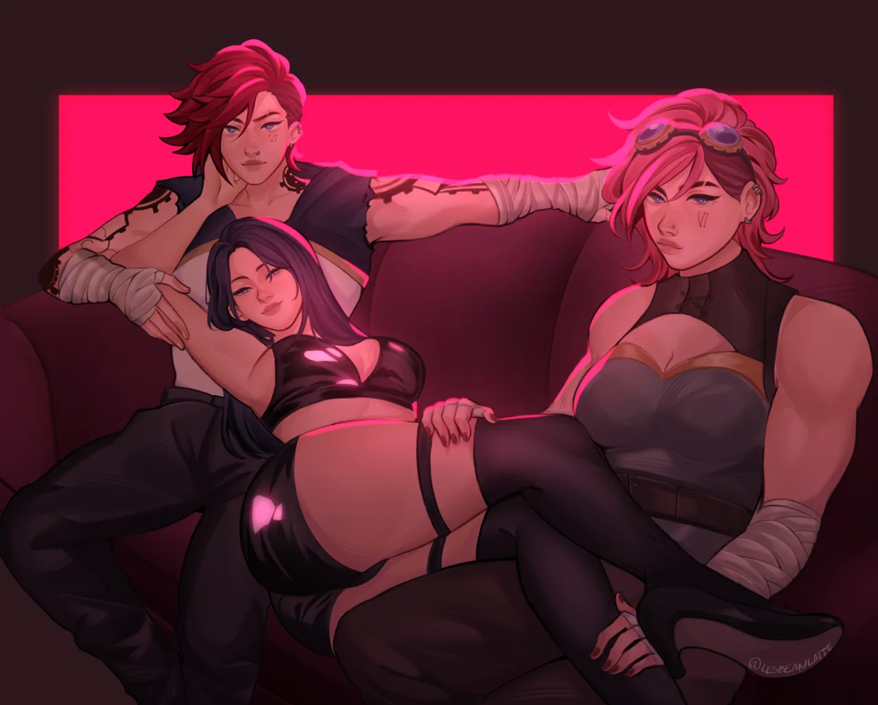 CaitxVixVi / VixCaitxCait page 1 full