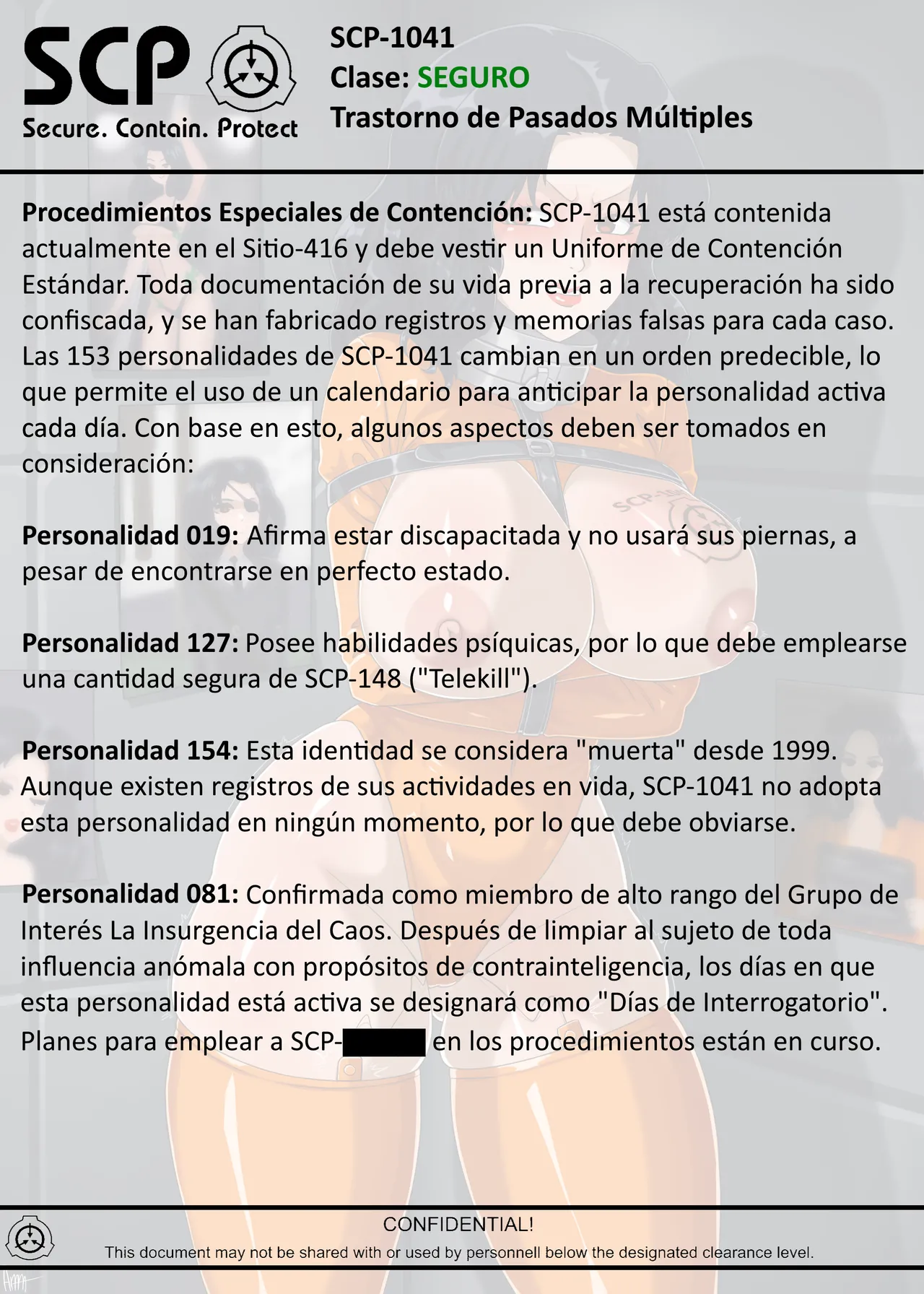 SCP-1041 Multiple Pasts Disorder page 7 full