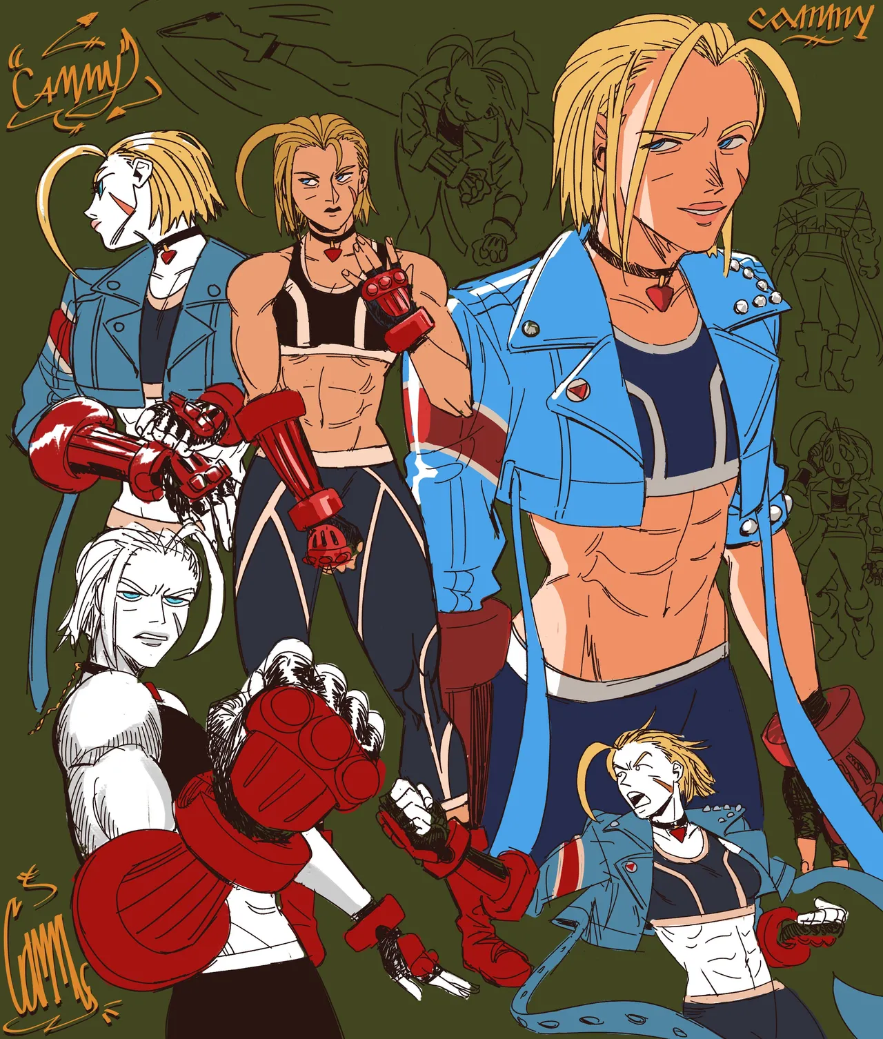 Cammy x Chun-Li page 1 full