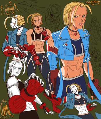 Cammy x Chun-Li cover