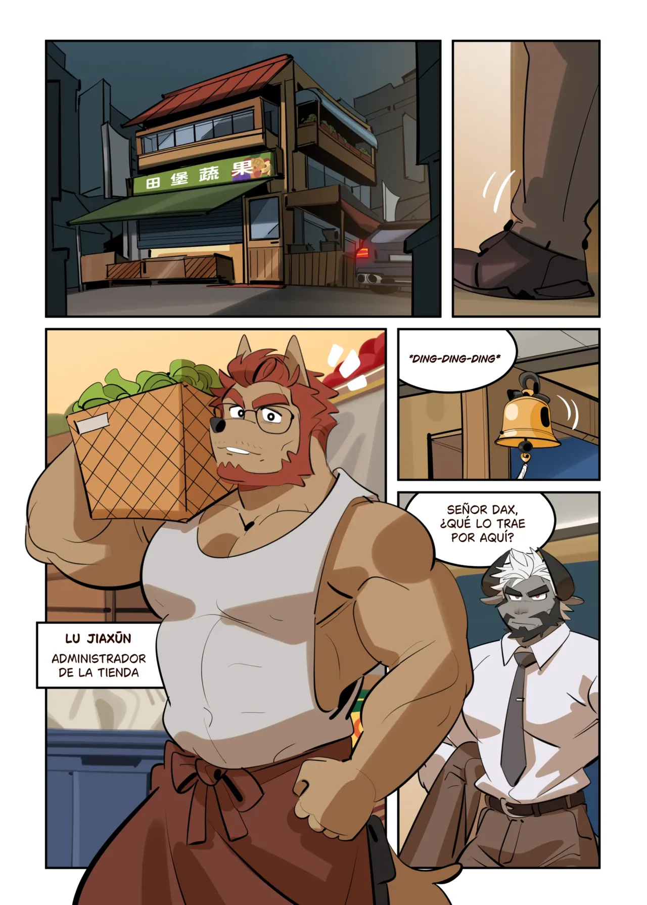 Mi compañero de cuarto es Heterosexual / El Acuerdo ✒️ page 2 full