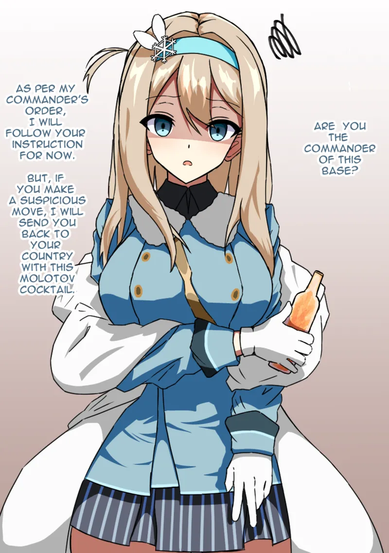 Suomi is Trained by Russian Commander Who She Hates and Falls Into NTR page 1 full