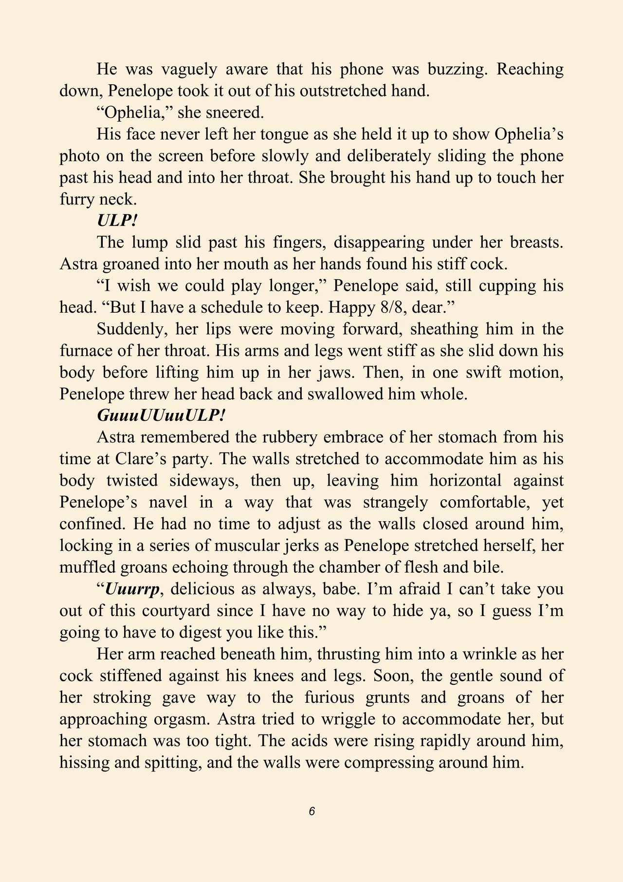 Stop Digesting my Darling special page 10 full