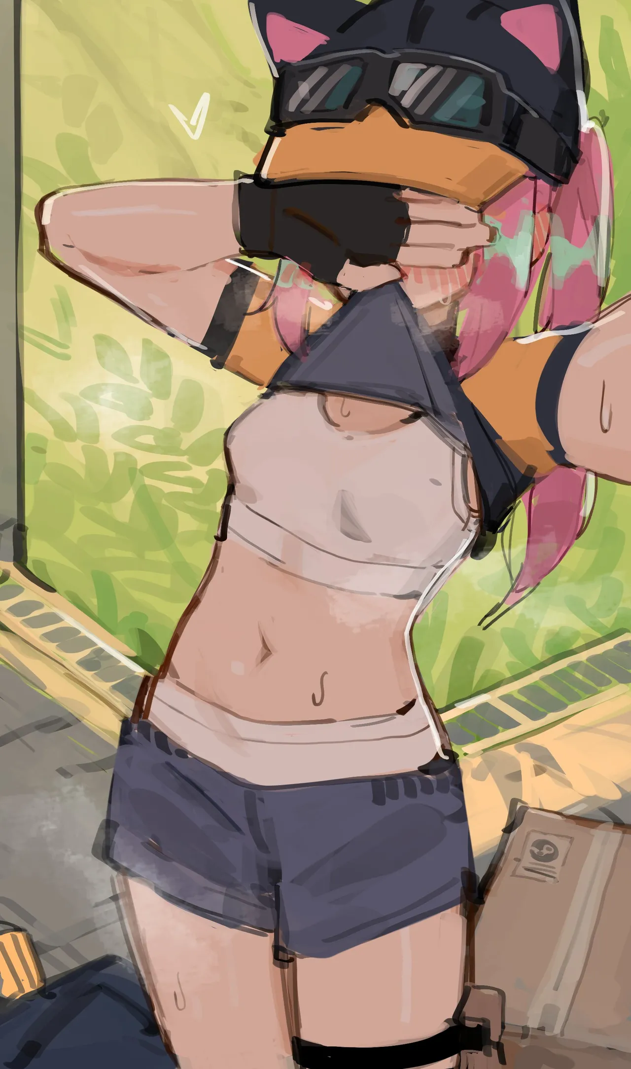 Steam Delivery Girl page 8 full