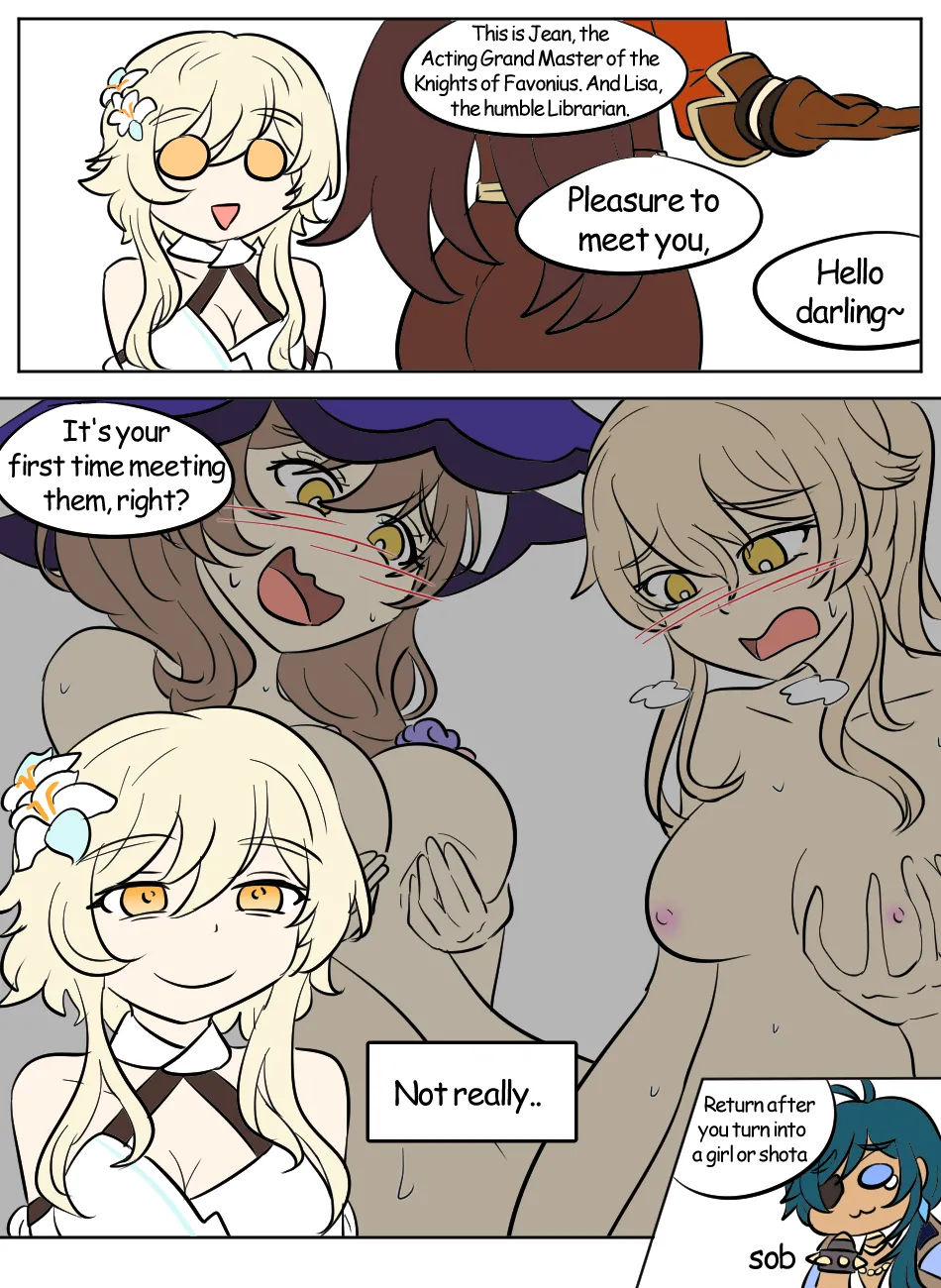 Genshin TSF Diary page 5 full