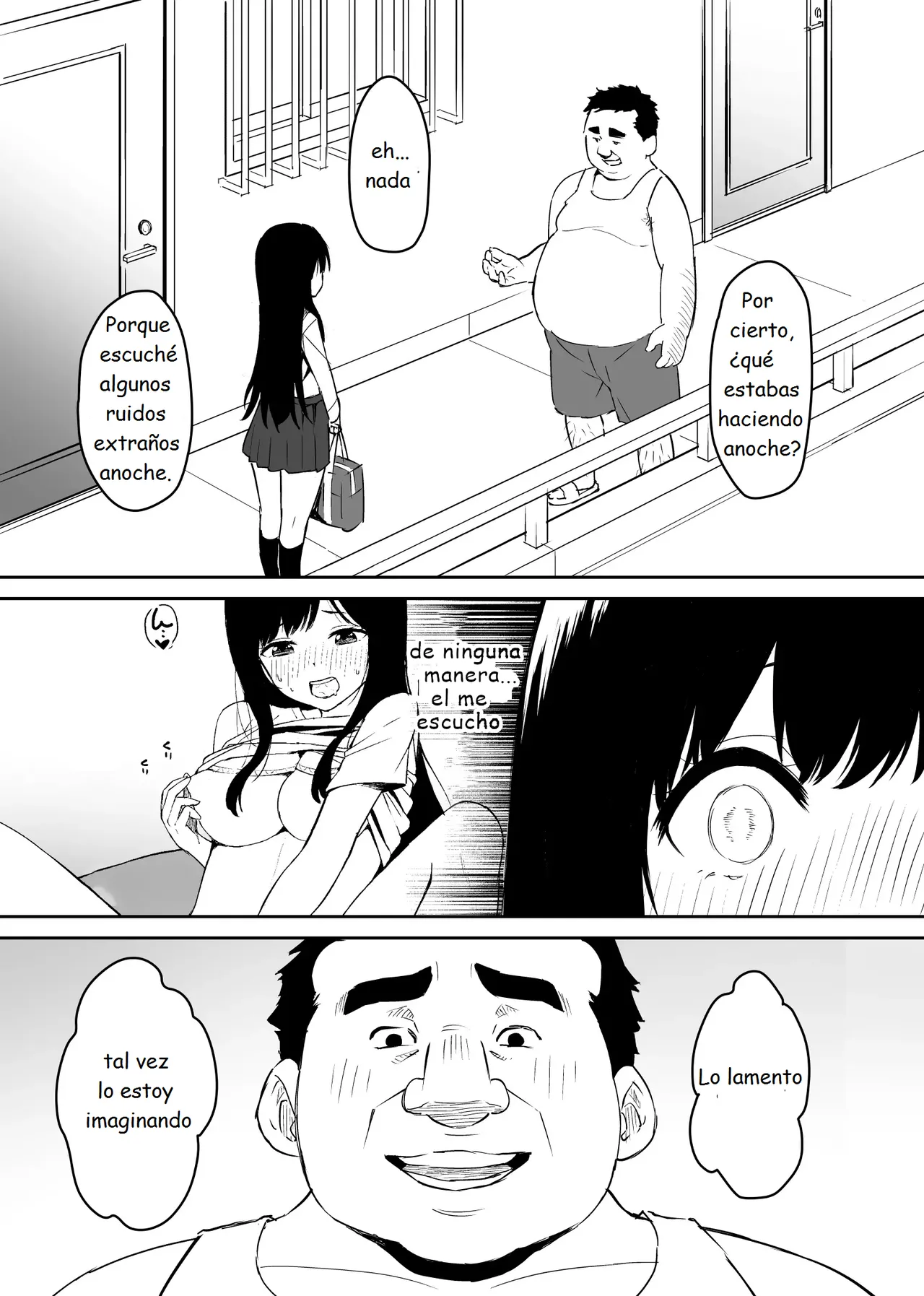 Kimokute Mushoku no Ojisan  ga Bishoujo JK no Shojo Manko ni Musekinin Nakadashi shitara Yorokonde Kuremashita. | Un Asqueroso Viejo Desempleado  se Alegró cuando le Hizo un Irresponsablemente Creampie al Coño Virgen de una Hermosa JK. page 8 full