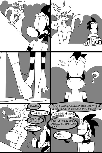 Commission Comic for Skunkdude13/Microdude87 cover