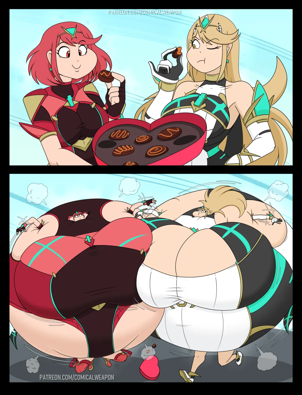 Love for All - Pyra &amp; Mythra + Korsica &amp; Peppermint page 2 full