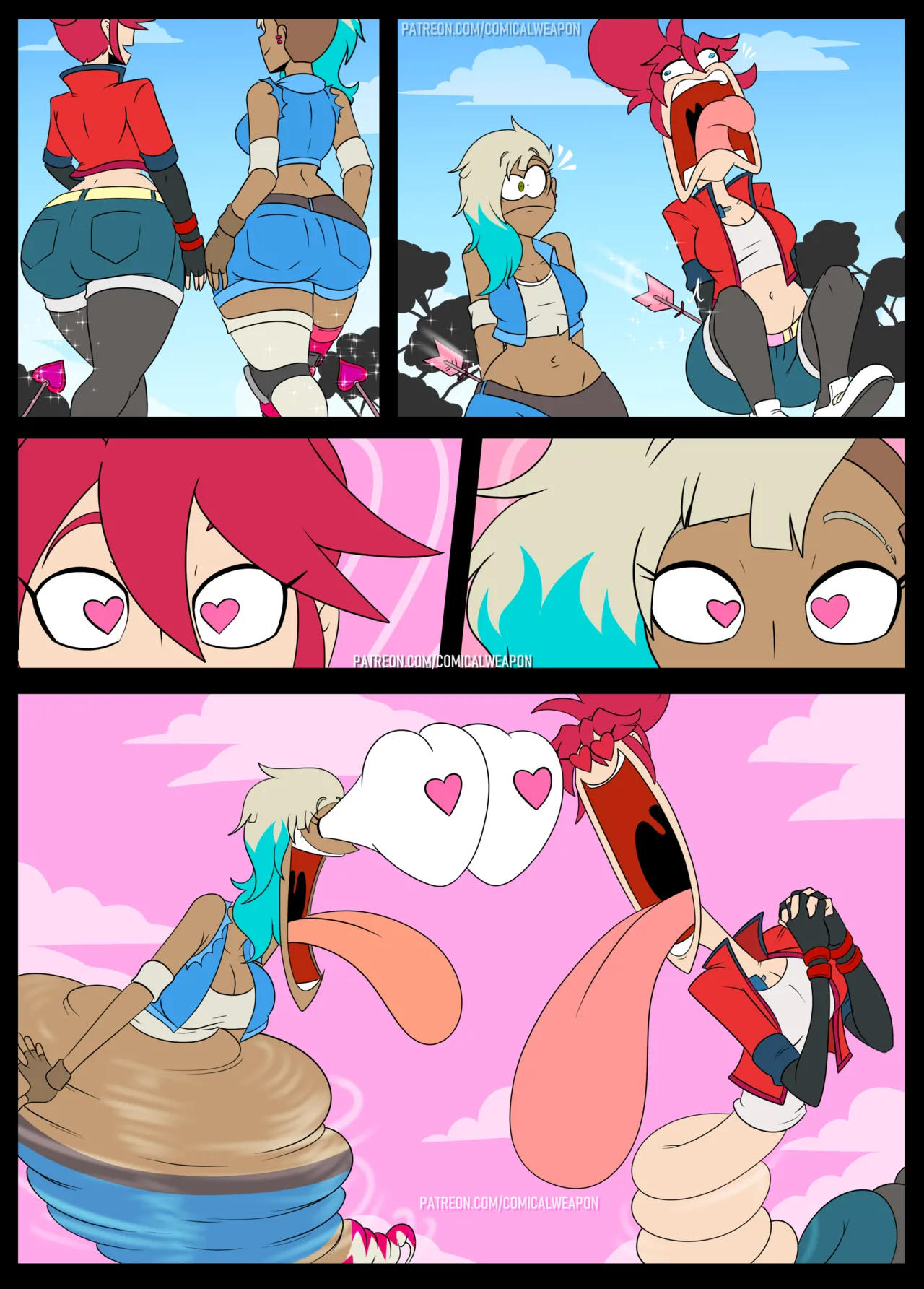 Love for All - Pyra &amp; Mythra + Korsica &amp; Peppermint page 8 full