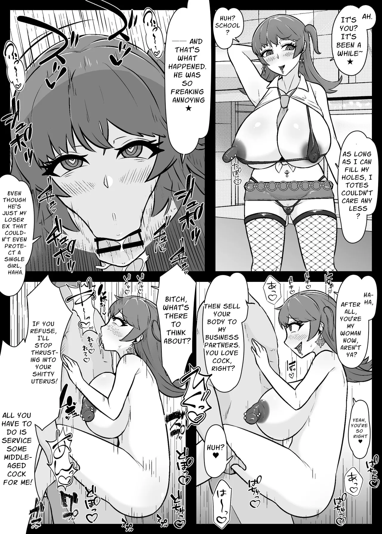 The Stolen and Gradually Corrupted Girlfriend, and the Pathetic Me. page 5 full