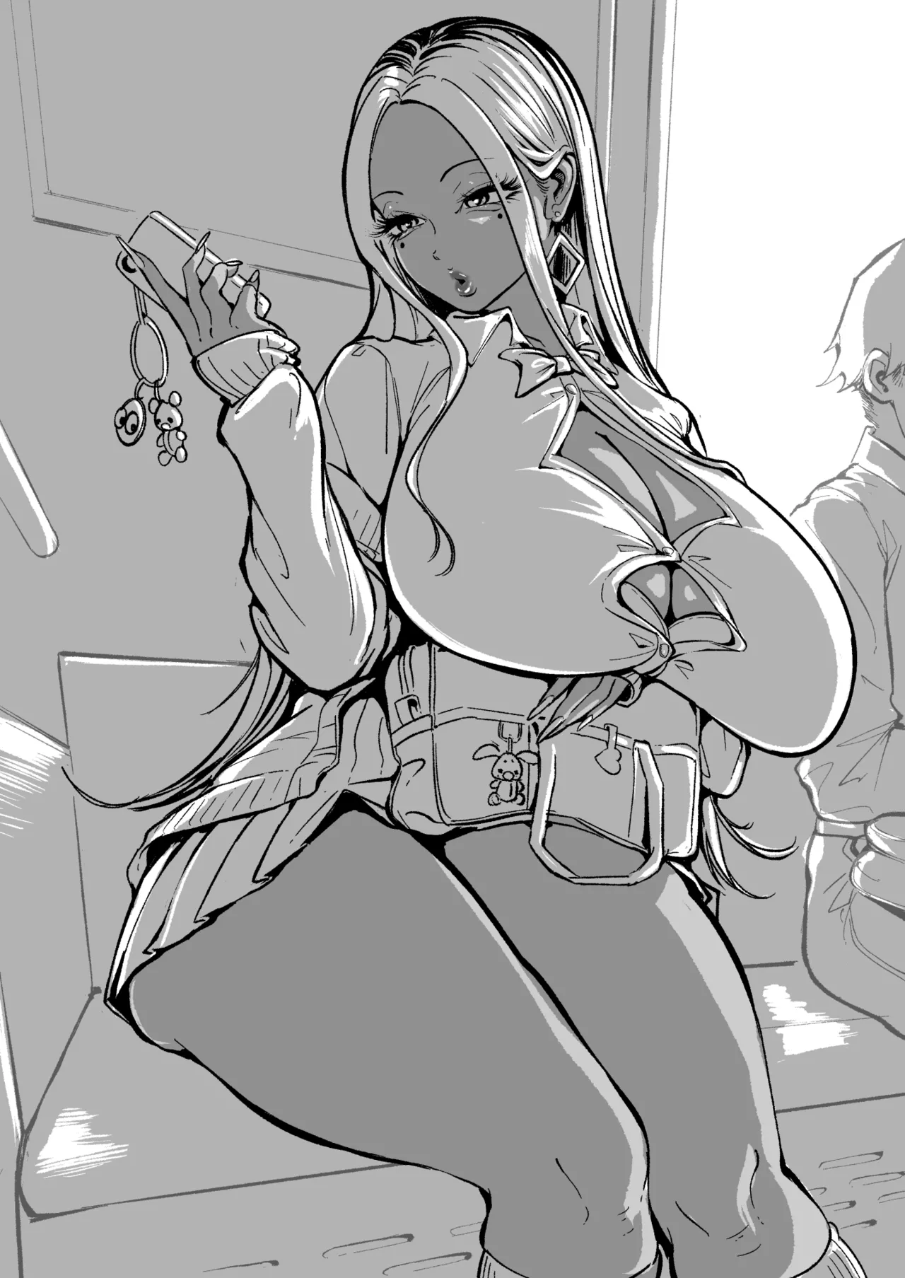 おっきなギャル 新規カラーイラスト page 2 full