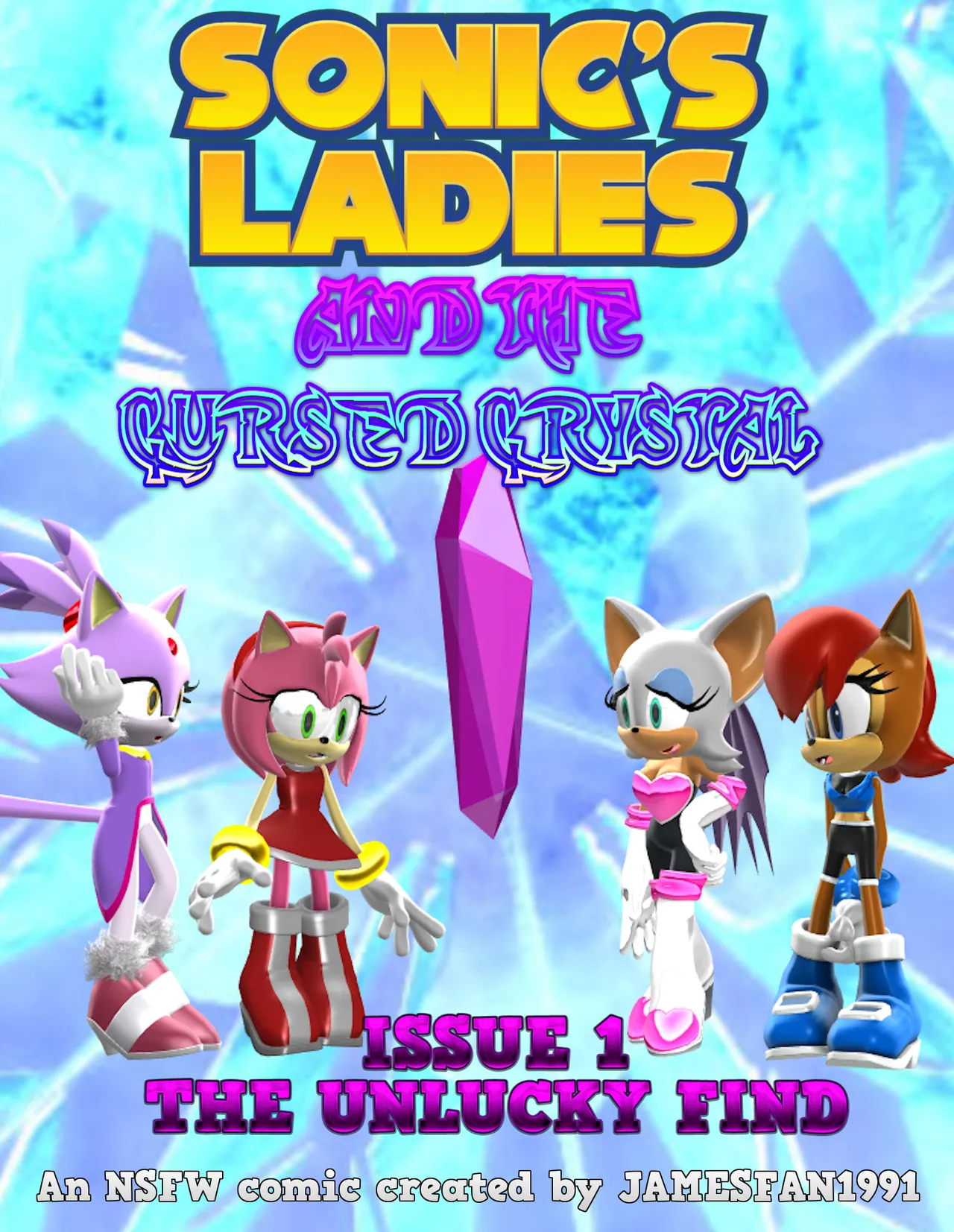 Sonic's Ladies and the Cursed Crystal page 1 full