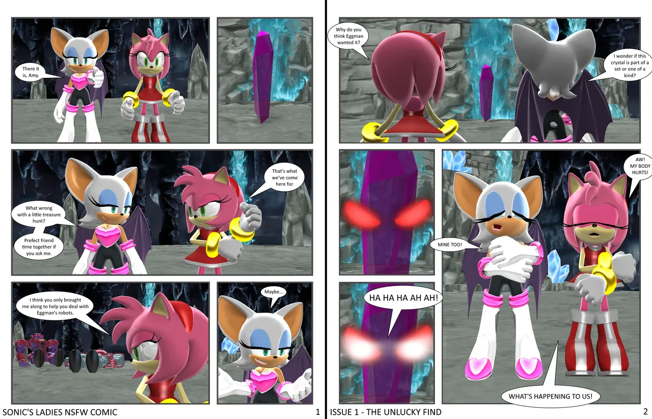Sonic's Ladies and the Cursed Crystal page 2 full