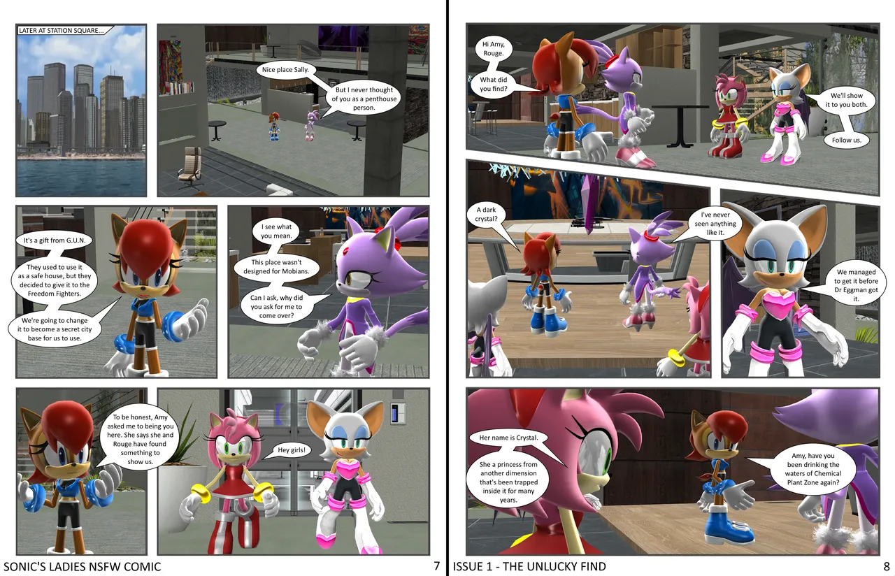 Sonic's Ladies and the Cursed Crystal page 5 full