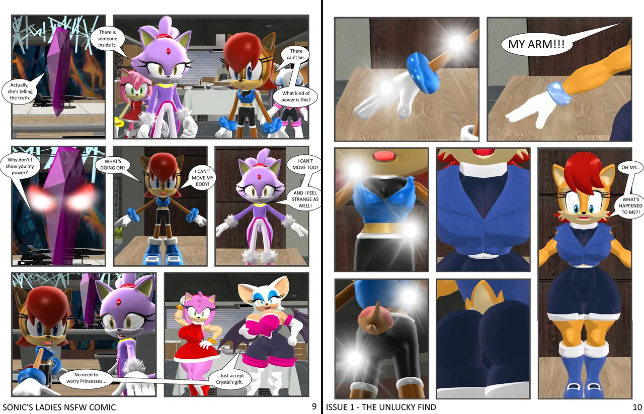 Sonic's Ladies and the Cursed Crystal page 6 full