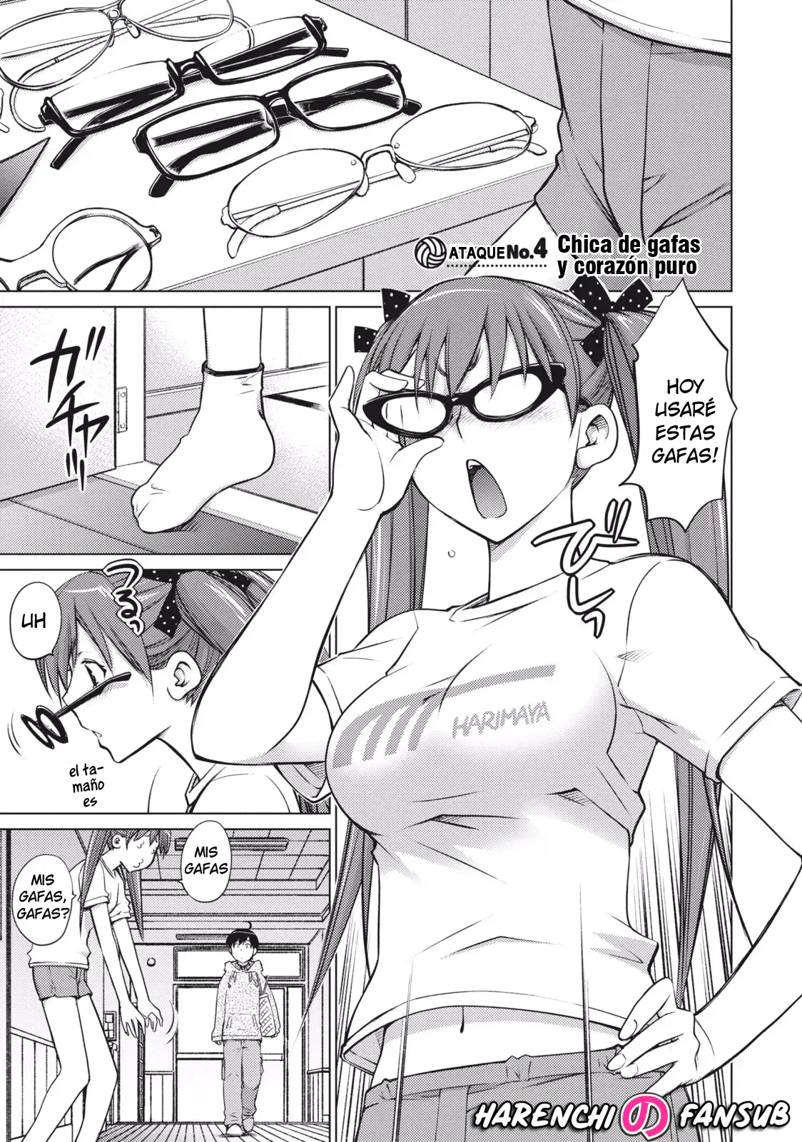 Megane Musume Junjou  | Chica de gafas y corazon puro page 1 full