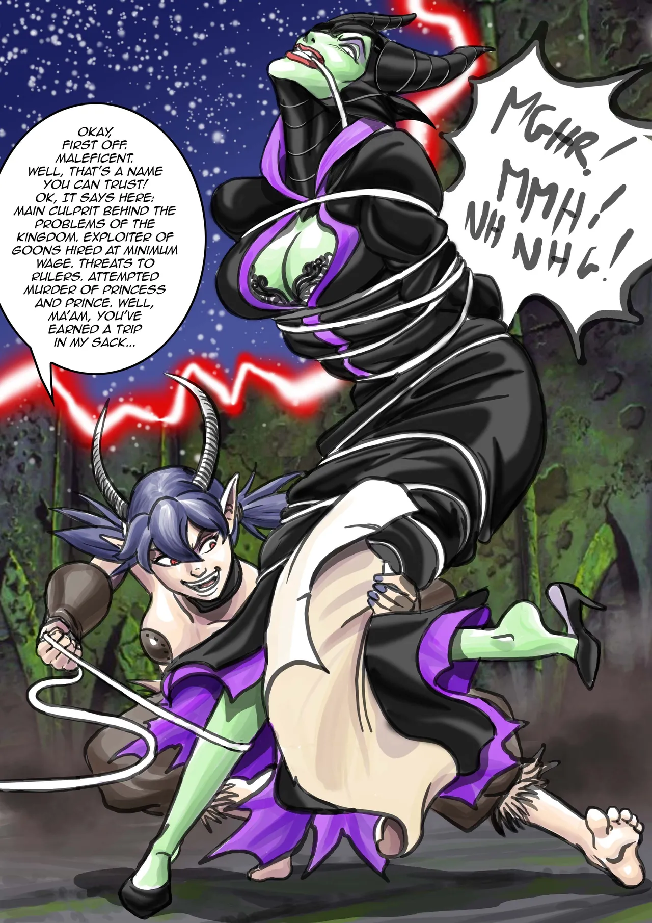 Blackprof - Krampus bondage page 1 full