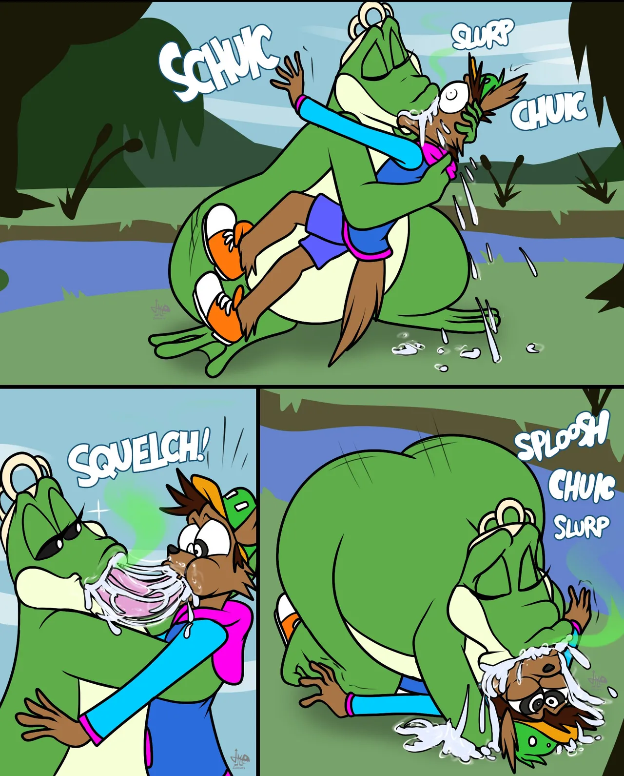 Frog Queen Strikes Back page 3 full