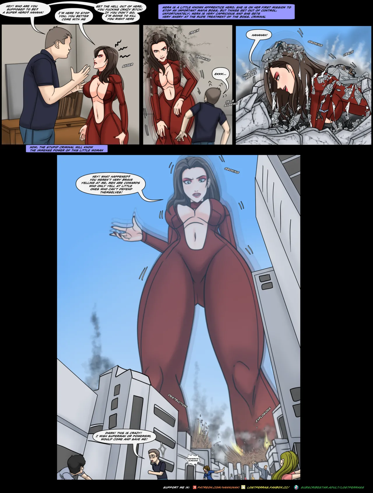 Don’t Mess With MEGA GIRL page 1 full