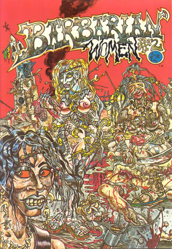 Barbarian Women #2 cover