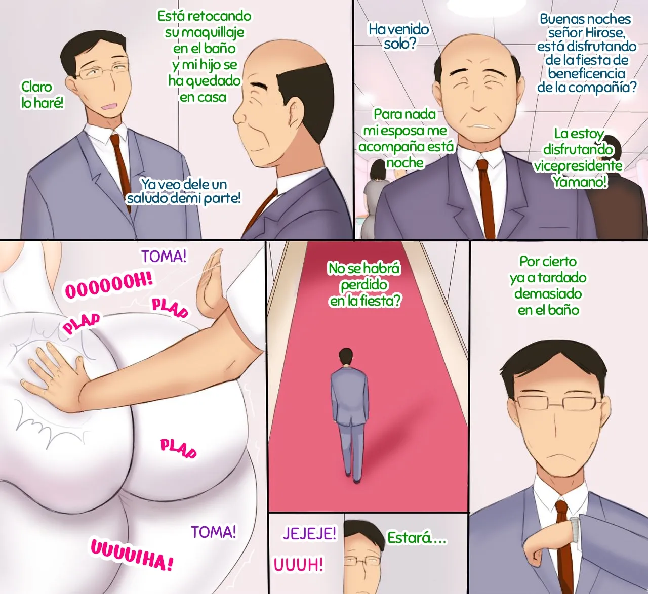 Shachou no Musuko to Tsuma | Mi Esposa Tiene Sexo Con El Hijo del Presidente De La Compañía page 7 full
