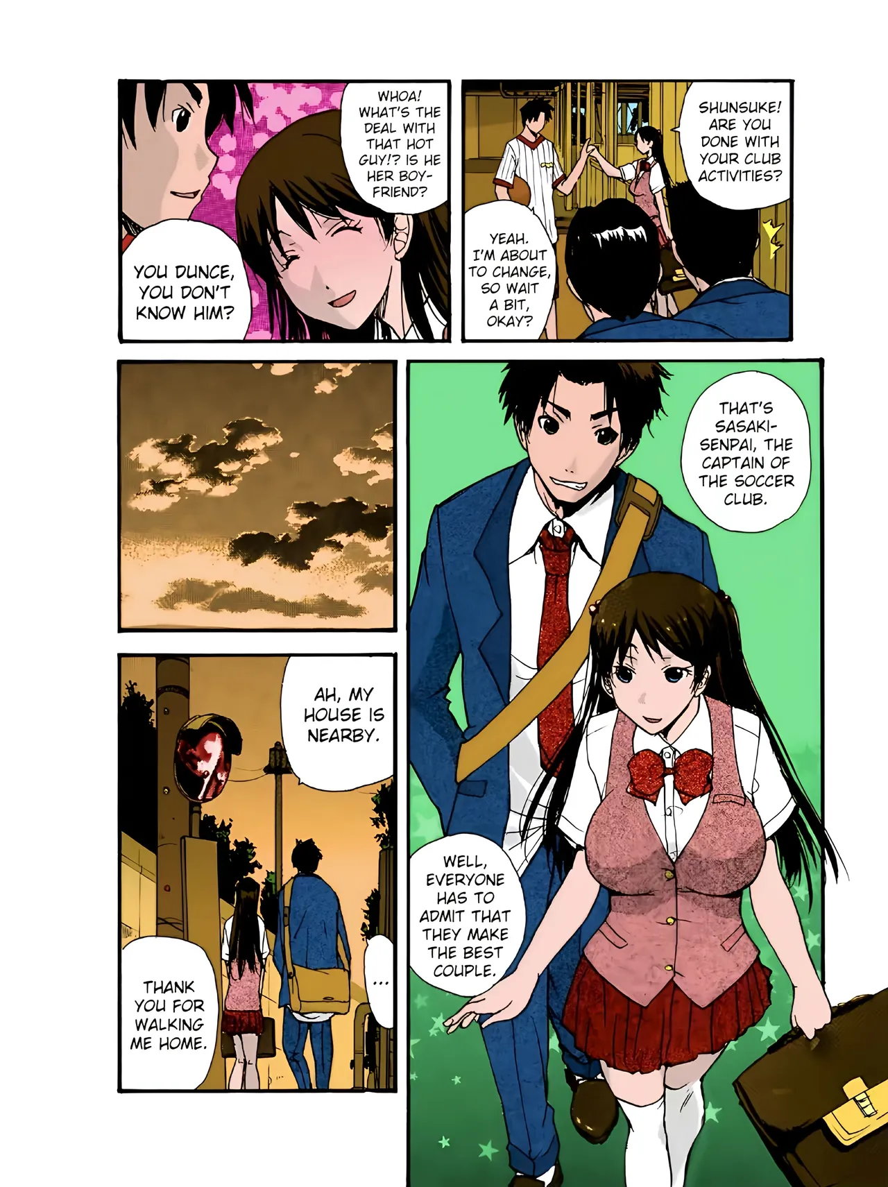 Small Kanojo ~18cm no Aitsu no Semasugiru Ana ~ -Eng-  FULL COLOR page 5 full