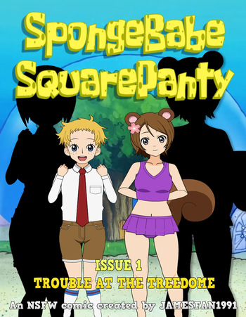 SpongeBabe Squarepanty cover