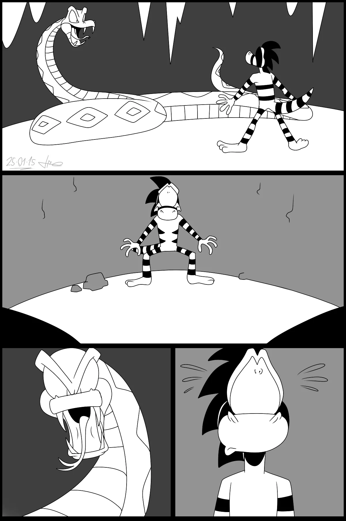 Cameron's Snakey Trouble page 1 full