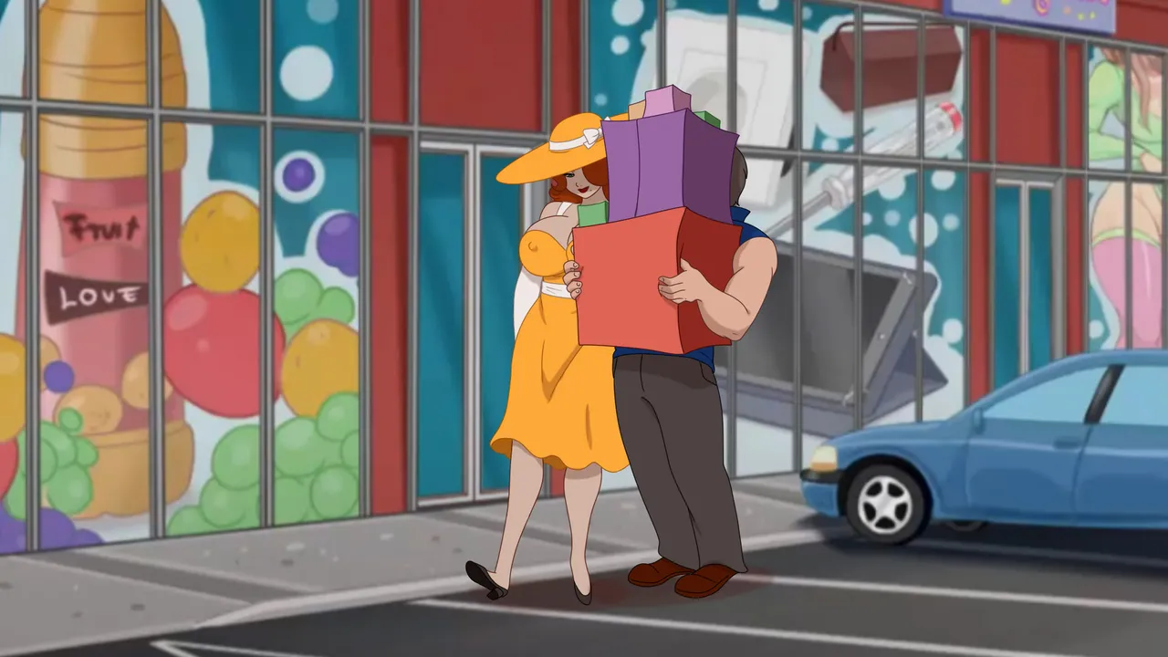 Discreen Vision- The Secret of the House Day 25 Sex Scene Sample and Pinups page 3 full