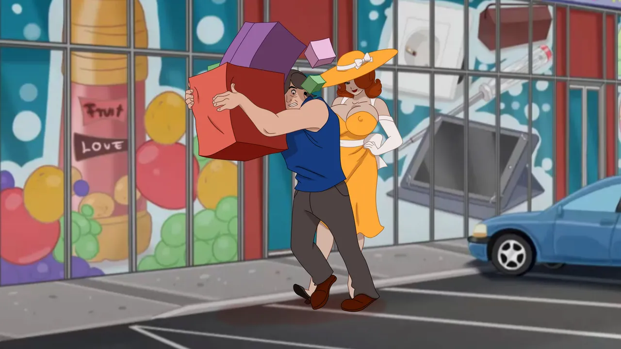 Discreen Vision- The Secret of the House Day 25 Sex Scene Sample and Pinups page 4 full