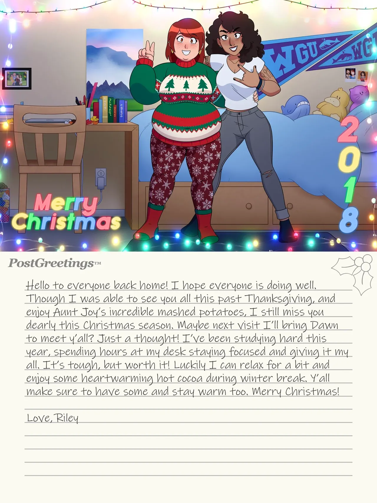 Heavy Holiday Postcard Pounds page 3 full