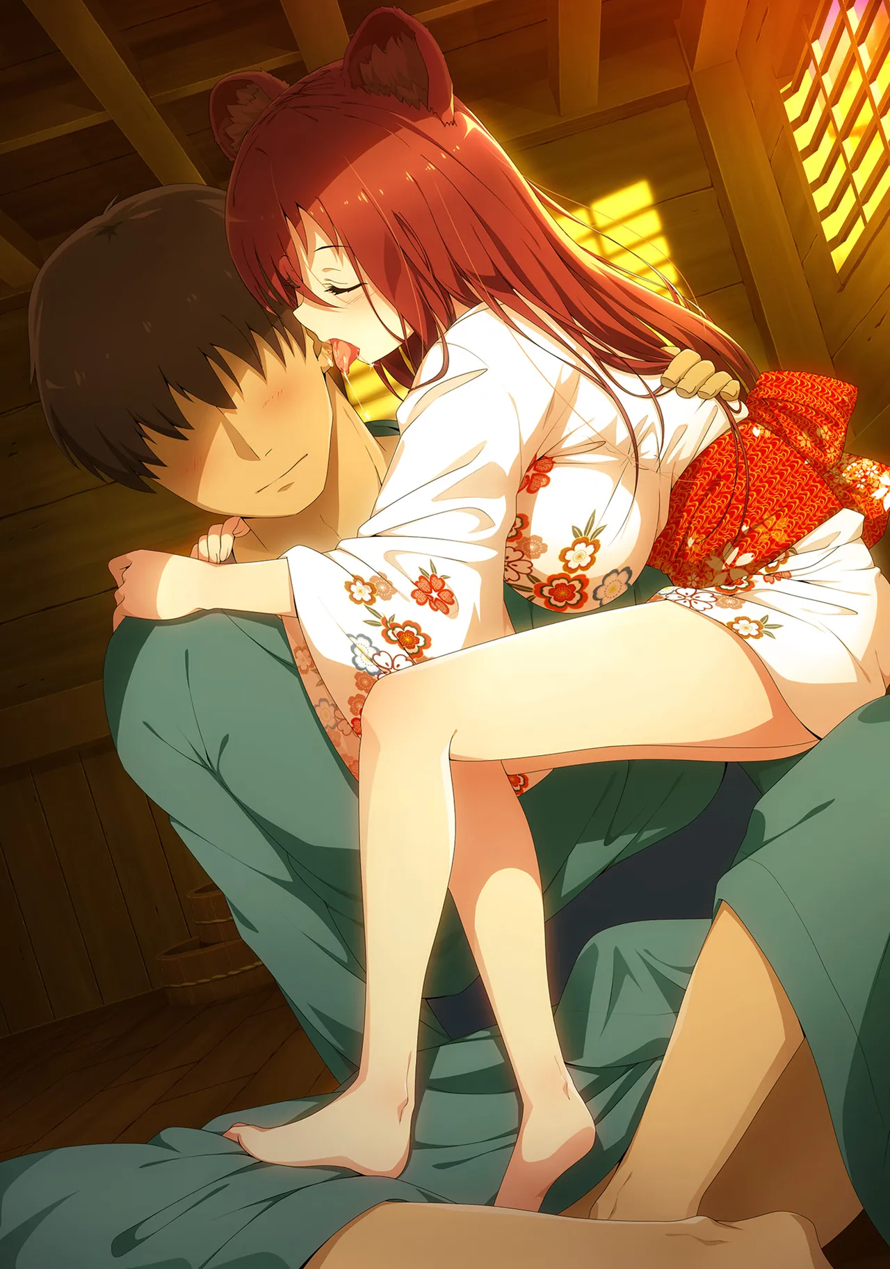 Kuma Musume to Kozukuri Onsenki ~Uchi ga Iippai Mendou Mite Ageru~ page 3 full