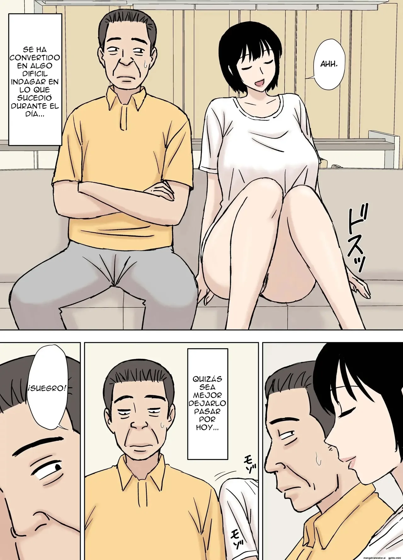 Fushidara Musukoyome no Gifuijiri | La Nuera Libertina También Hace Travesuras con su Suegro page 7 full