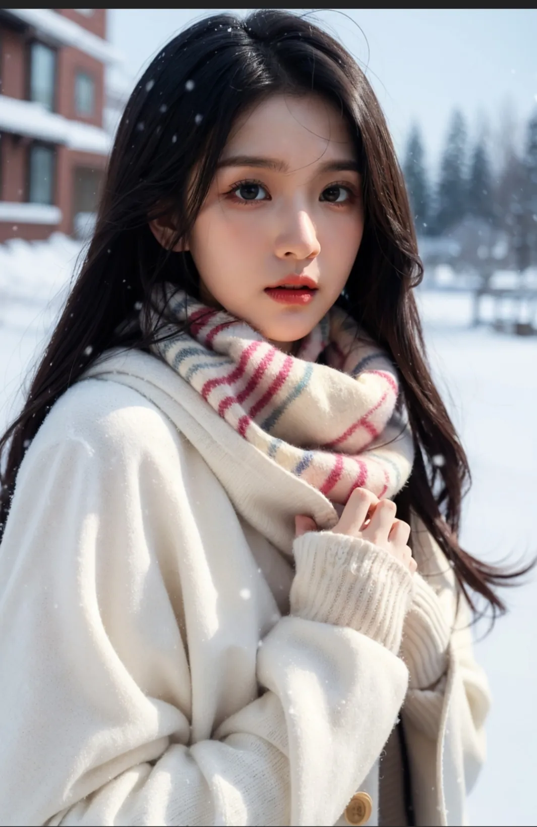 Pretty girl in winter page 10 full