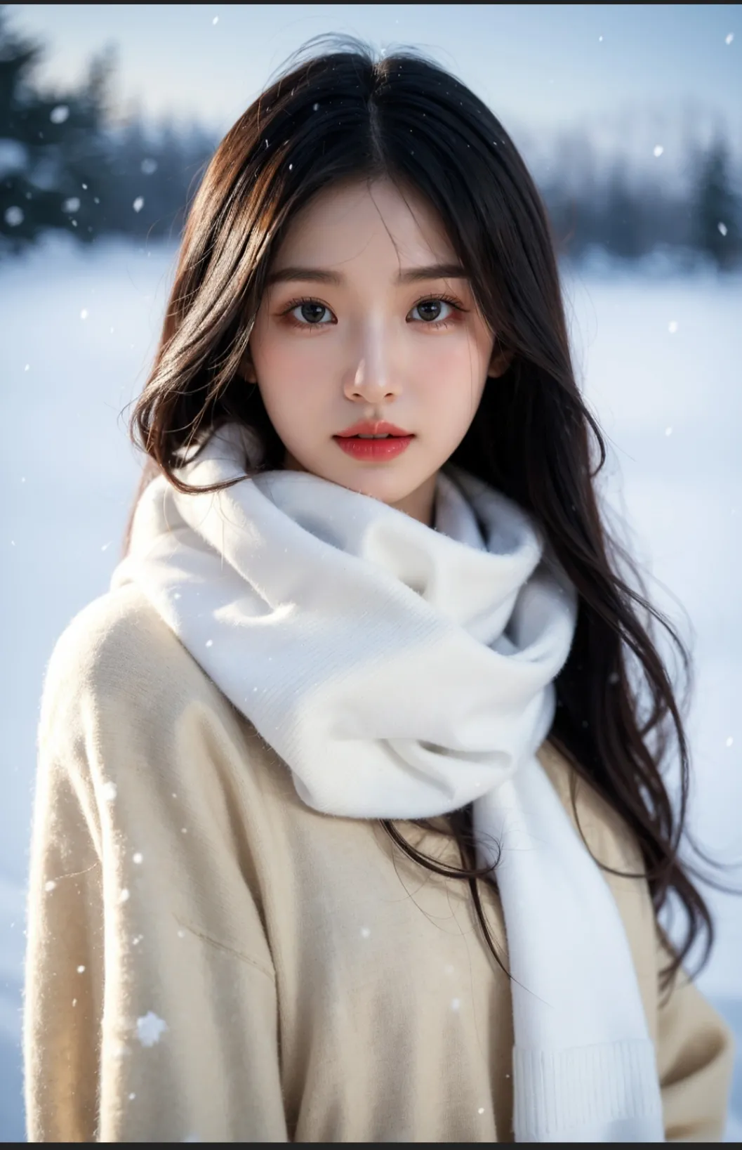 Pretty girl in winter page 4 full