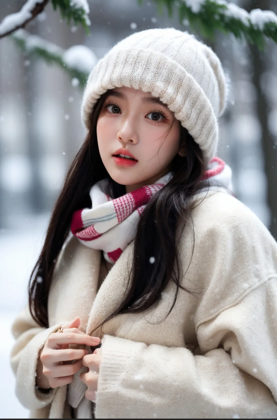 Pretty girl in winter page 7 full