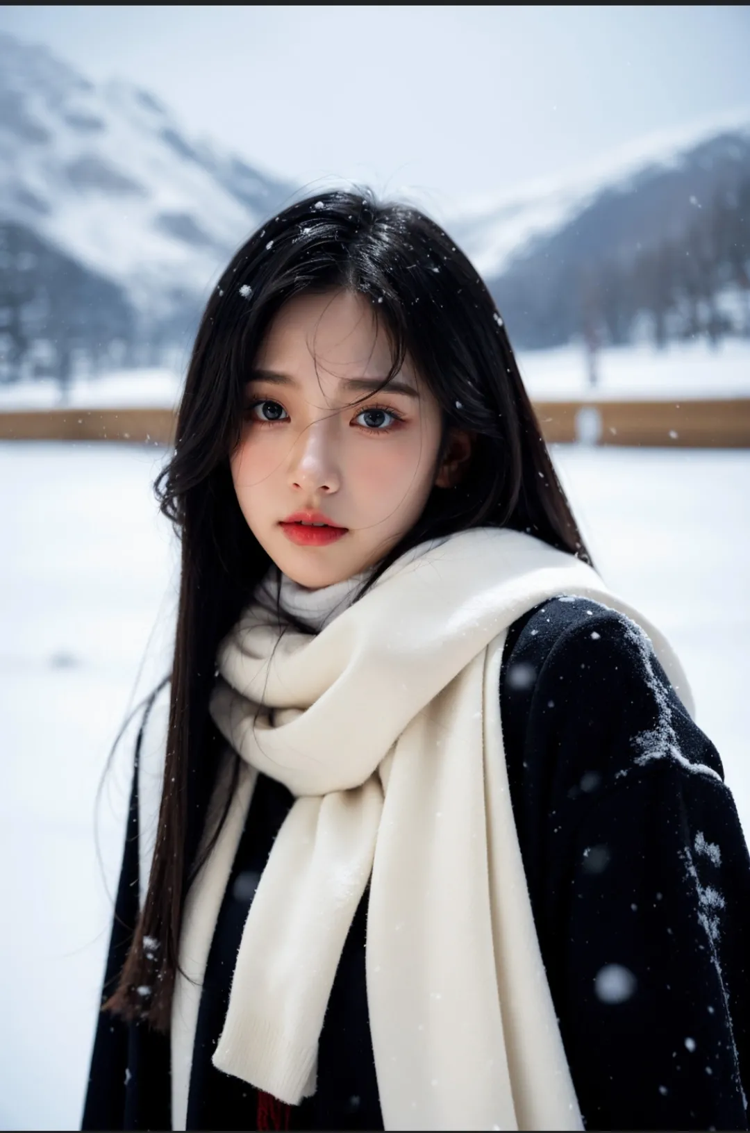 Pretty girl in winter page 9 full