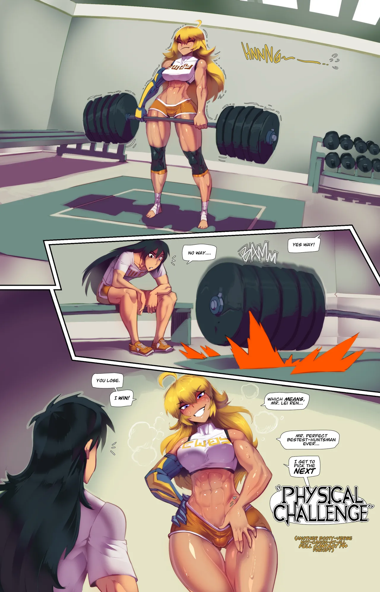 Physical Challenge  HD page 1 full