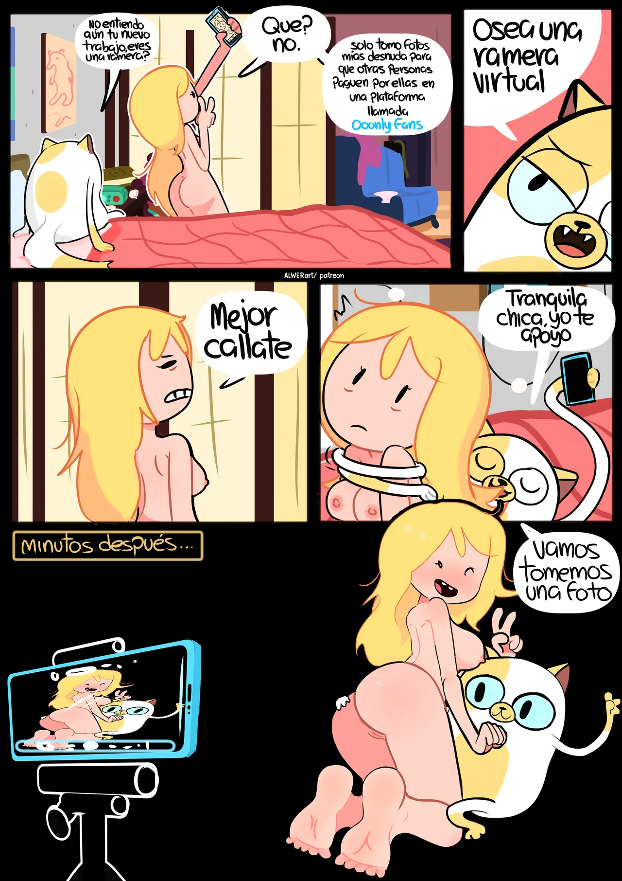 Fionna y Cake: Un Nuevo Trabajo page 3 full