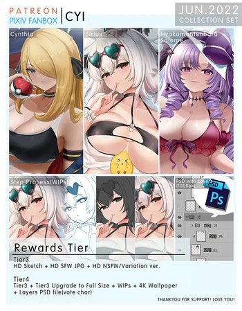 2022-06 June Patreon Rewards cover