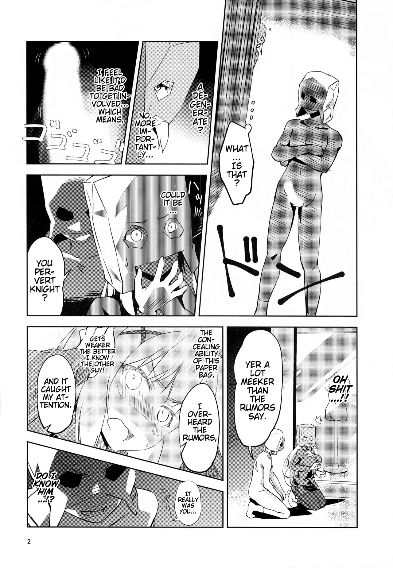Fukumen Kishi ni Yasuragi o! | Tranquility on this Masked Knight! page 3 full