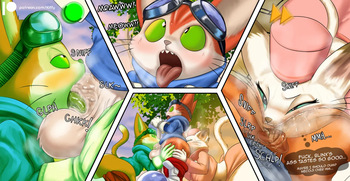 Blinx and Catherine The Ass Sniffer cover